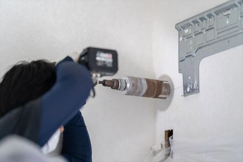 エアコン取り付け工事にかかる時間
